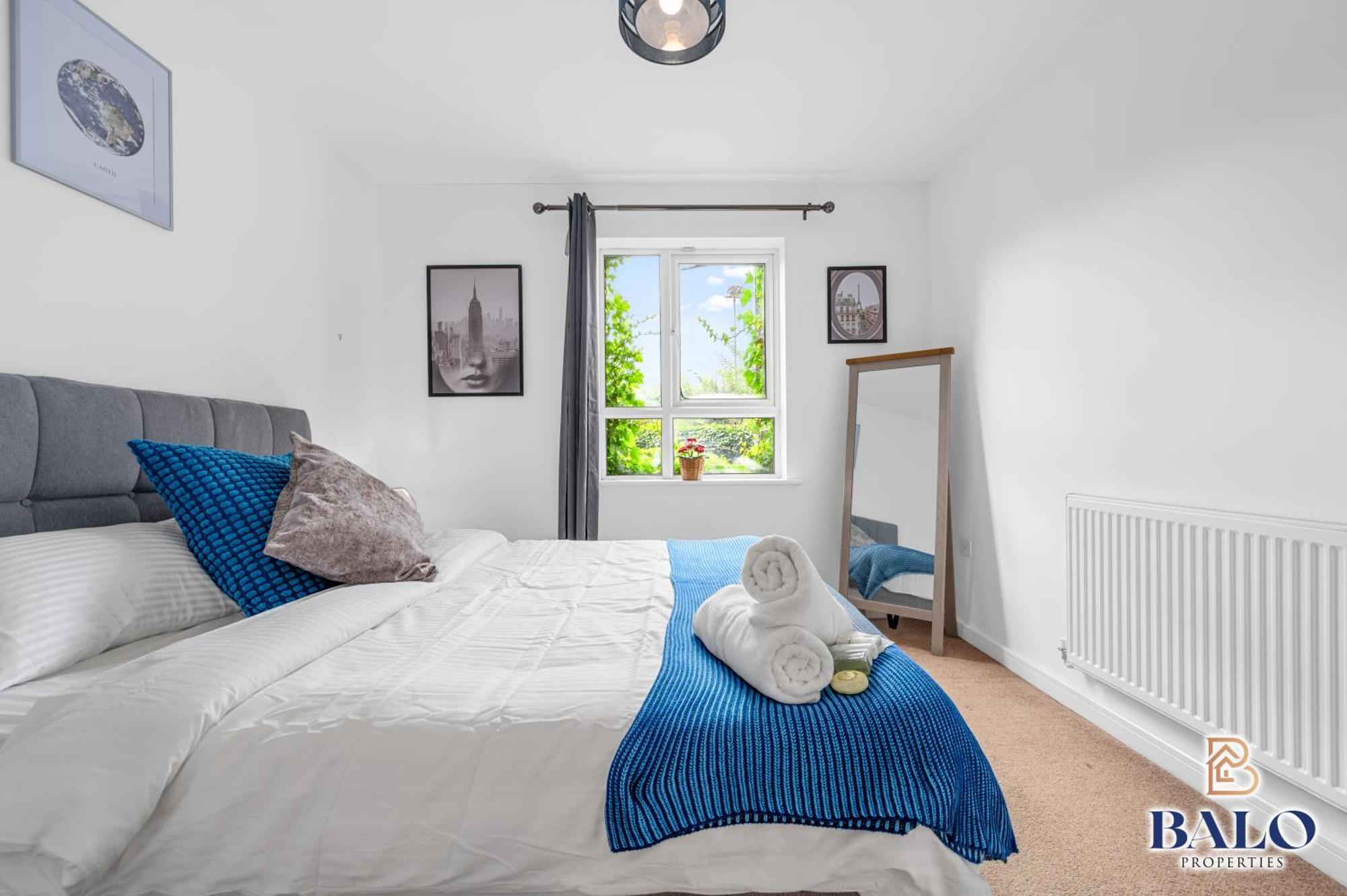 Modern Spacious 2Bedroom Apartment Great! Location By Etihad Mancity Stadium& Coop Live Arena Манчестер Экстерьер фото